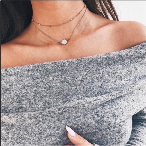 Jewelry - • Samara • Layered Pearl + Chain Necklaces